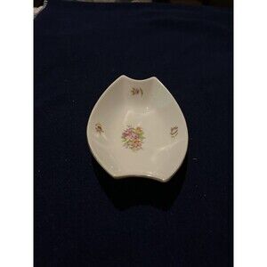 Vintage Floral Candy Dish Made in Japan